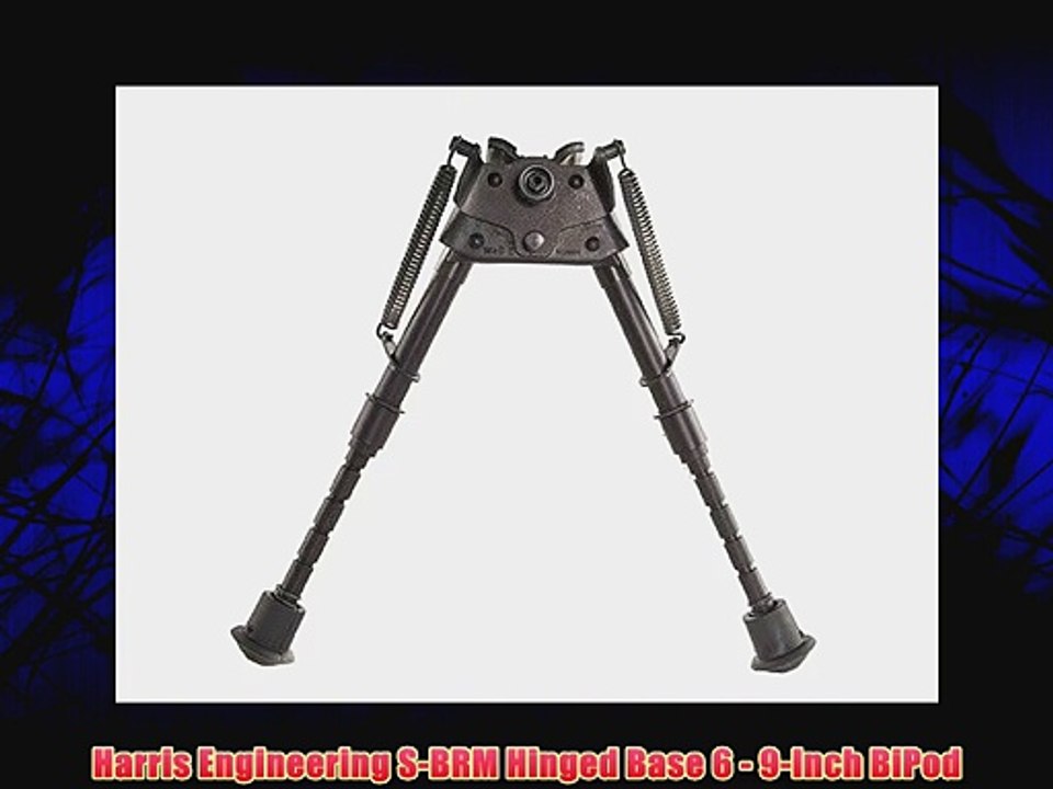 Harris Engineering S-BRM Hinged Base 6 - 9-Inch BiPod