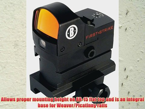 Bushnell AR Optics First Strike HiRise Red Dot Riflescope with Riser Block