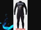 Hyperflex Wetsuits Men's Amp K Wind Series 5/3mm Front Zip Full SuitBlack/SilverXX-Large