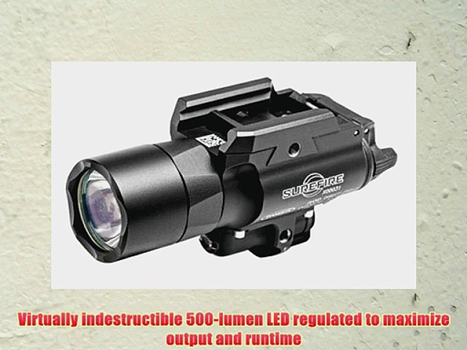 SureFire X400 Ultra Green Laser LED Handgun or Long Gun WeaponLight with Laser
