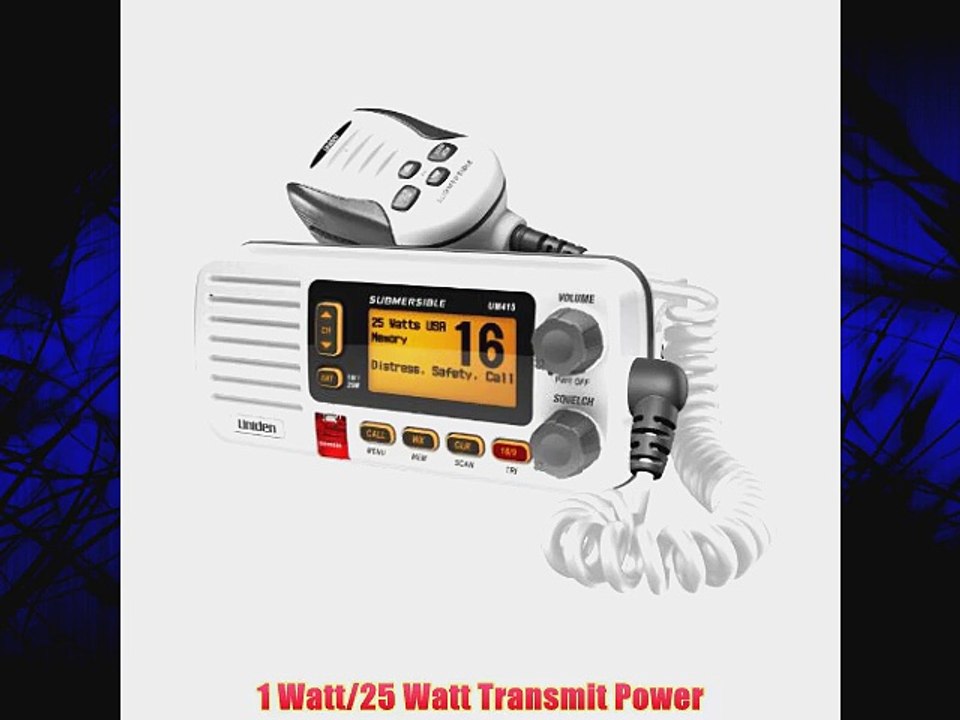 Uniden UM415 Full Featured VHF Marine Radio
