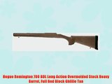 Hogue Remington 700 BDL Long Action Overmolded Stock Heavy Barrel Full Bed Block Ghillie Tan