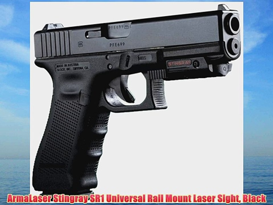 ArmaLaser Stingray SR1 Universal Rail Mount Laser Sight Black