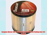 Seaguar Abrazx 100% Fluorocarbon 1000 Yard Fishing Line (25-Pound)