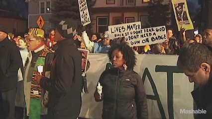 Around 200 attend vigil for unarmed black teen killed in Wisconsin