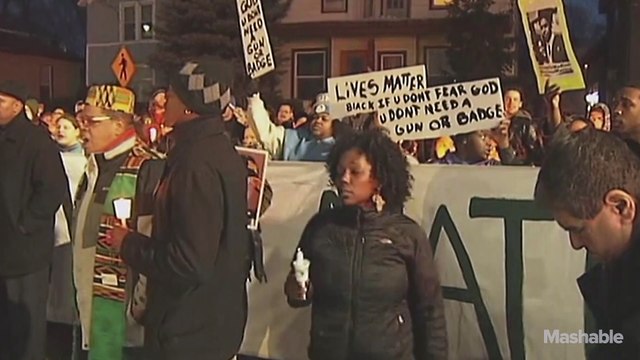 Around 200 attend vigil for unarmed black teen killed in Wisconsin