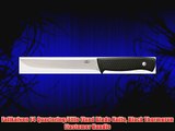 Fallkniven F4 Quartering/Fille Fixed Blade Knife Black Thermorun Elastomer Handle