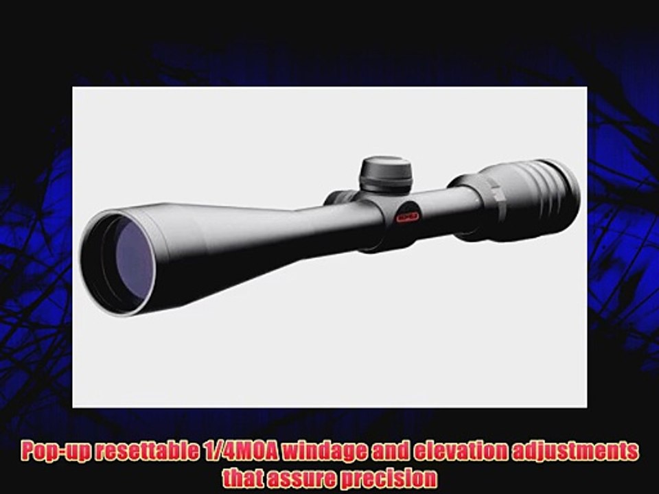 Redfield 115215 Revenge Rifle Scope with 4-Plex Reticle 4-12x42-Millimeter Matte Black Finish