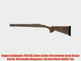 Hogue Remington 700 BDL Short Action Overmolded Stock Heavy Barrel Detachable Magazine Full