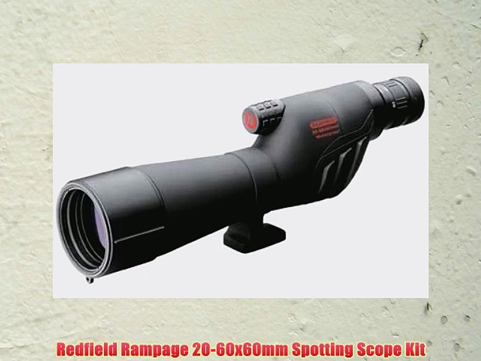Redfield Rampage 20-60x60mm Spotting Scope Kit