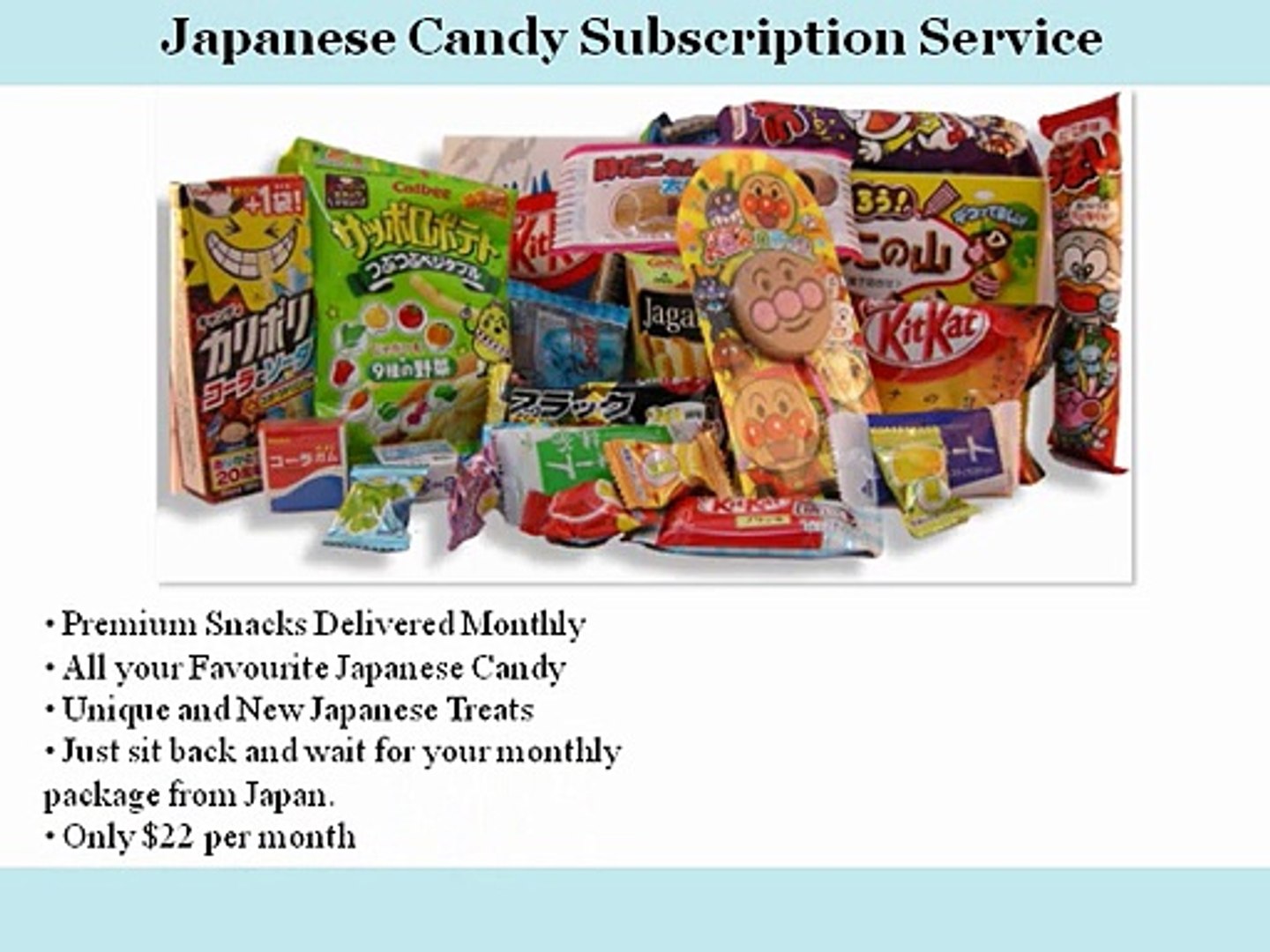 ⁣Buy Japanese Candy Online - Japanese Treats