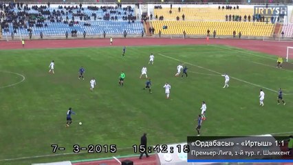 Alan Gatagov scorpion kick goal (FC Irtysh Pavlodar vs. Ordabasy)