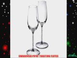 SWAROVSKI PR OF TOASTING FLUTES