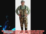 Waterfowl Wading Systems Max-4 Breathable Bootfoot Wader with Relief Zipper (8 Stout)