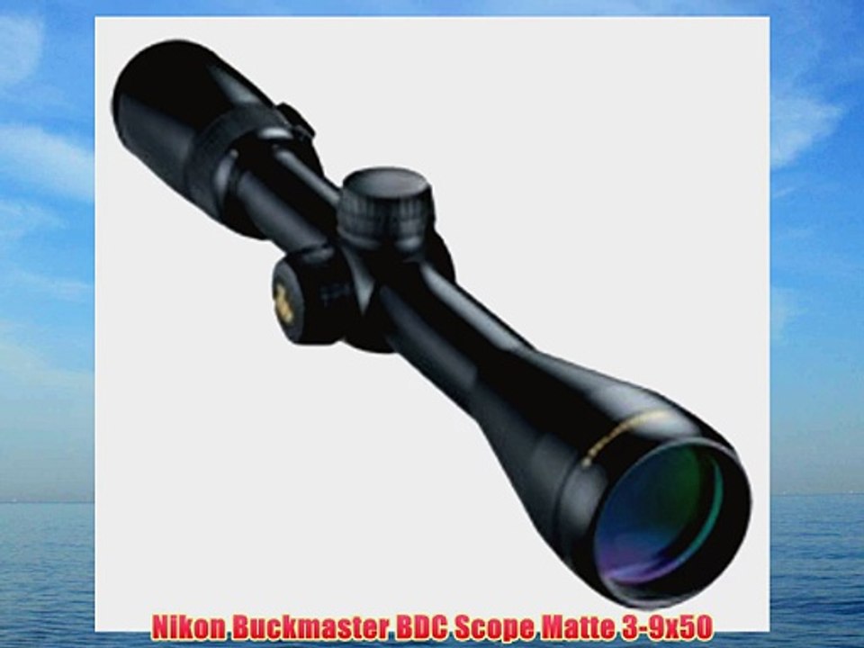 Nikon Buckmaster BDC Scope Matte 3-9x50