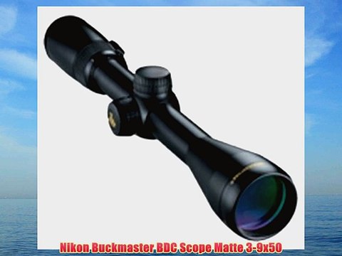 Nikon Buckmaster BDC Scope Matte 3-9x50
