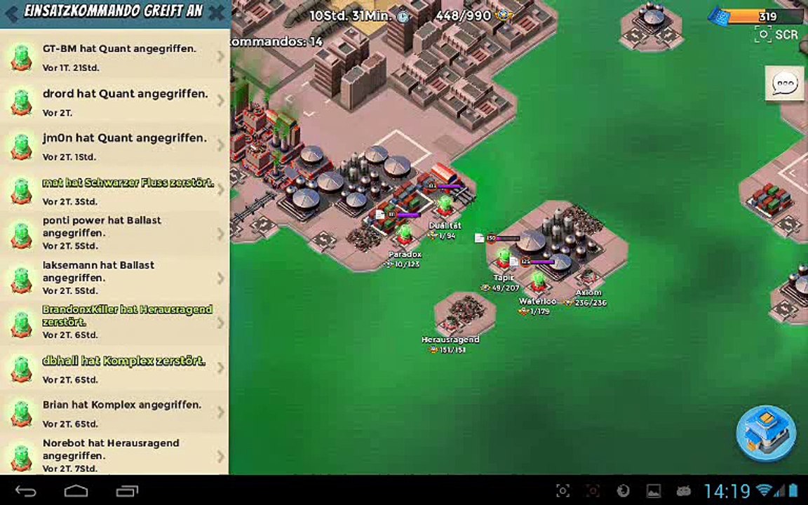 Schwarzer Fuß Tankattack Teil 2