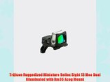 Trijicon Ruggedized Miniature Reflex Sight 13 Moa Dual Illuminated with Rm35 Acog Mount
