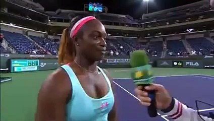 Indian Wells 2014 Saturday Interview Stephens