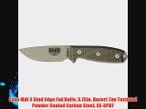 Esee Mdl 3 Stnd Edge Fxd Knife 3.75in Desert Tan Textured Powder Coated Carbon Steel ES-3PDT