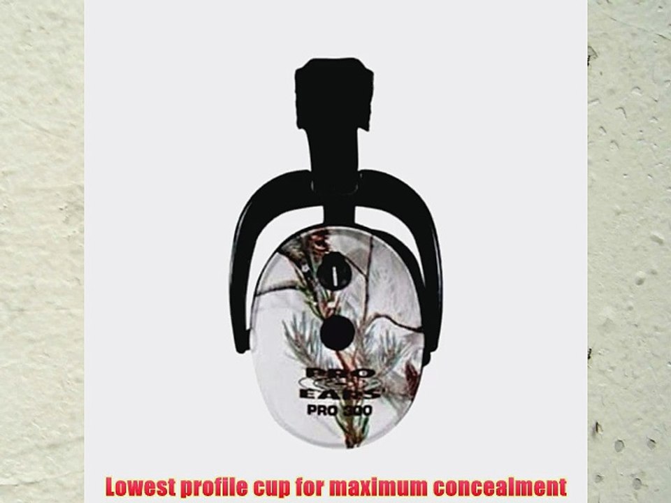 Pro-Ears P300 Predator Gold Electronic Earmuffs NRR 26 - AP Snow GS-P300-APS