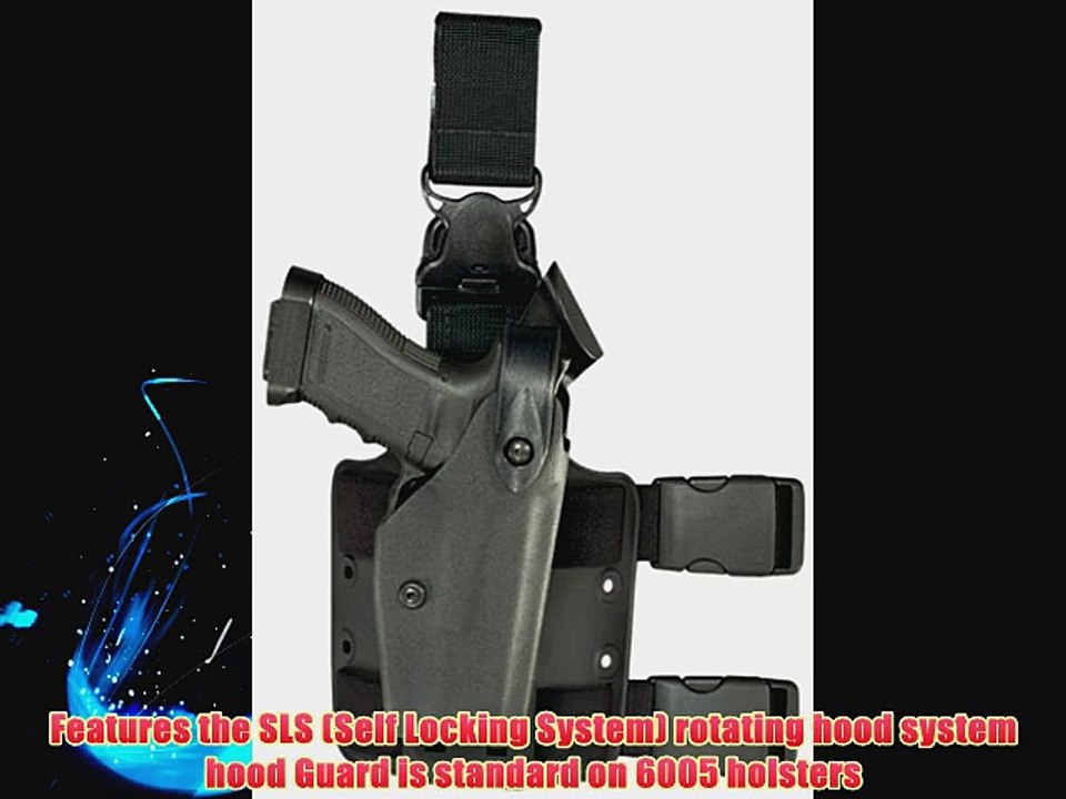 Safariland 6005 Glock 19 23 STX Black Tactical Holster with ITI Streamlight M3 (Right Hand)