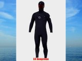 Rip Curl E-Bomb Hooded Chest Zip 4.5/3.5 Wetsuit Black XX-Large