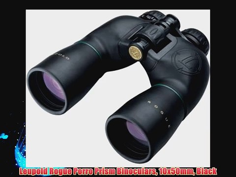 Leupold Rogue Porro Prism Binoculars 10x50mm Black