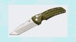 Hogue Extreme Series Knife Aluminum Frame 3.5-Inch Tanto Blade Tumble Finish Matte OD Green