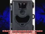 Bushnell 119514C 6MP No-Glow Black LED Surveillance Camera with Night Vision