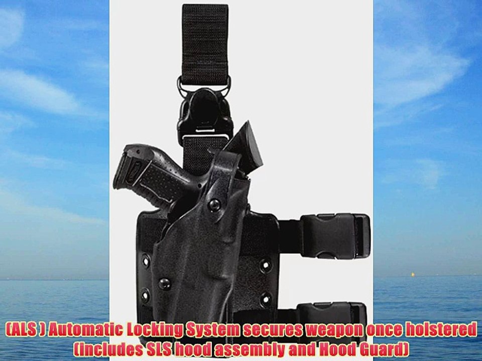 Safariland 6305 ALS Tactical Leg Holster with Detachable Leg Harness Black STX Left Hand Beretta