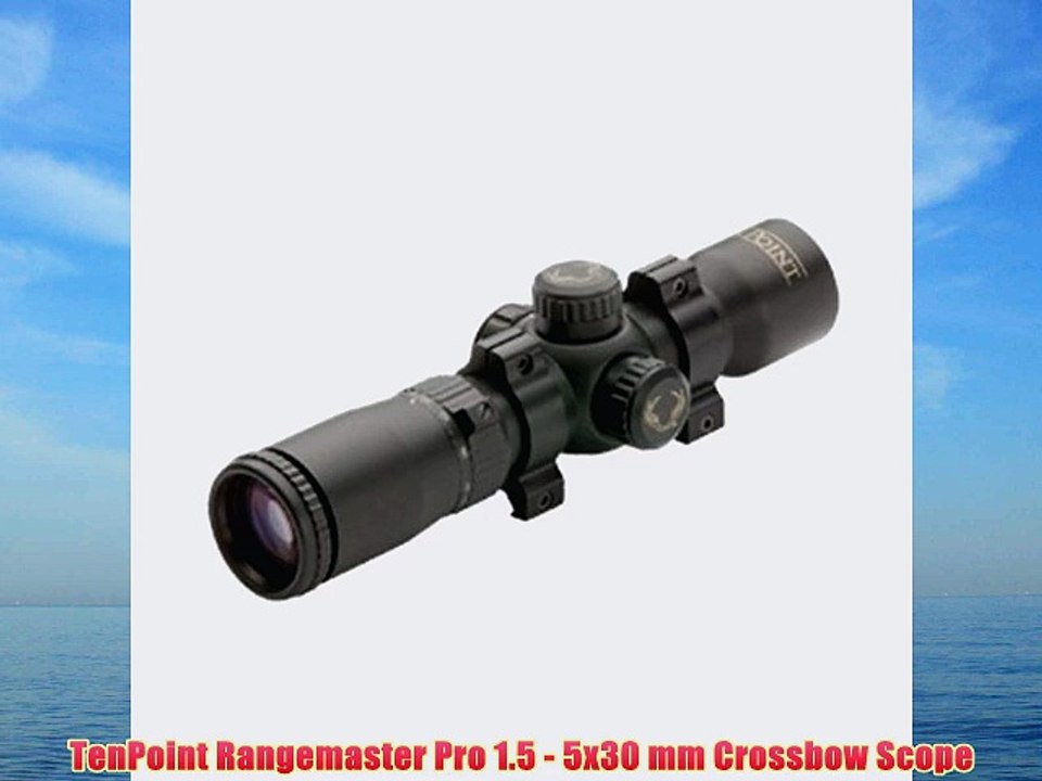 TenPoint Rangemaster Pro 1.5 - 5x30 mm Crossbow Scope