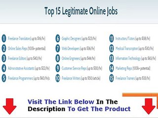 下载视频: Legitimate Online Jobs Get Discount Bonus + Discount