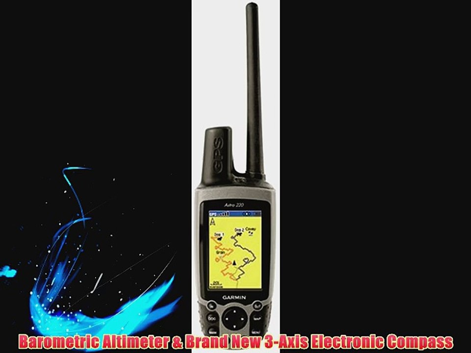 Garmin Astro 220 Dog Tracking 2.6-Inch Portable GPS Navigator
