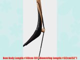 Black Snakeskin Recurve Archery Hunting Longbow Mongolian Traditional Handmade Horsebow Recurve