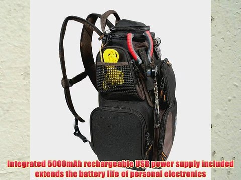 Wild River by CLC WN3605 Tackle Tek Nomad XP Lighted Backpack with USB Charging System