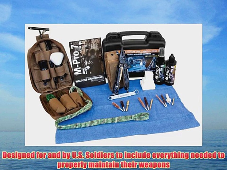 M-Pro 7 Advanced Small Arms Cleaning Kit with Leatherman MUT
