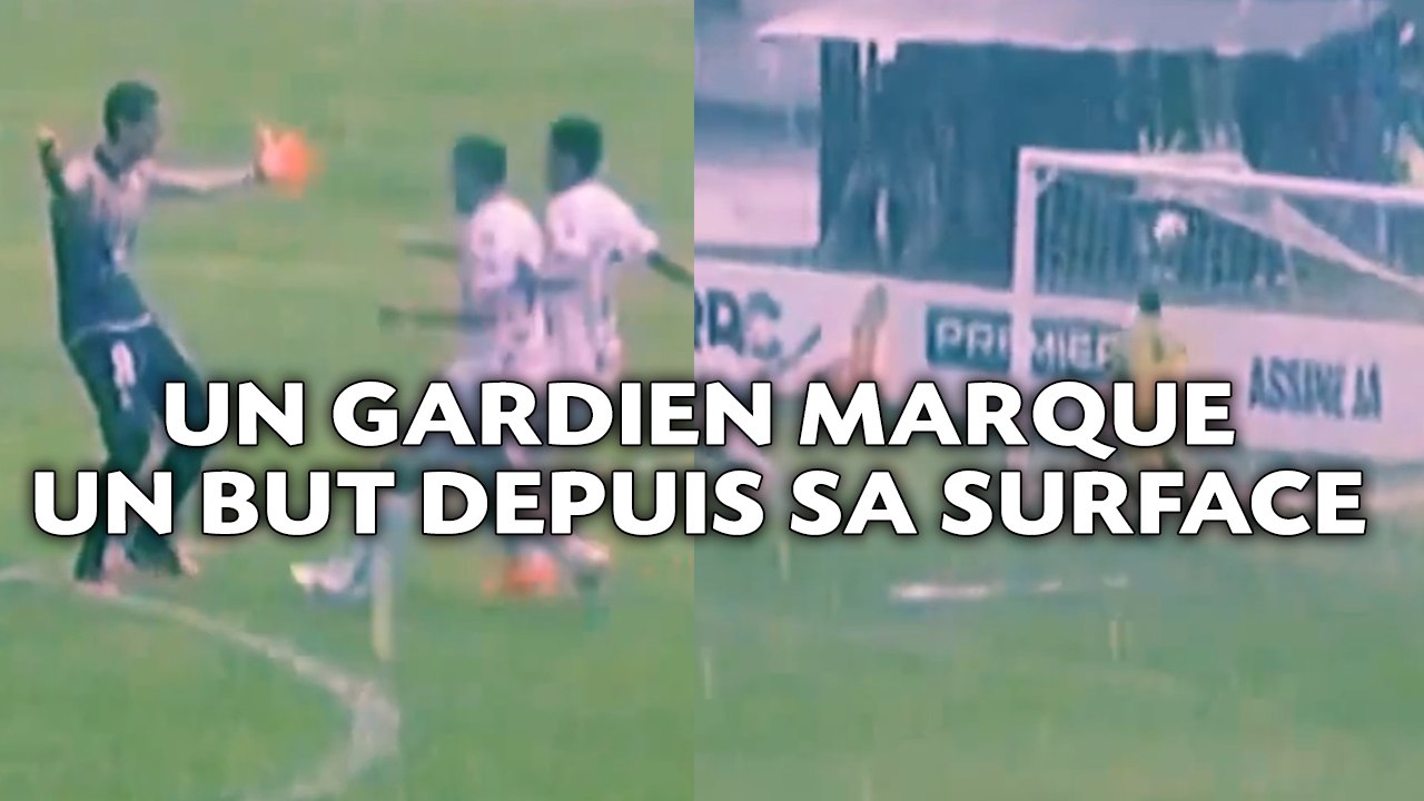 Un gardien marque un but depuis sa surface