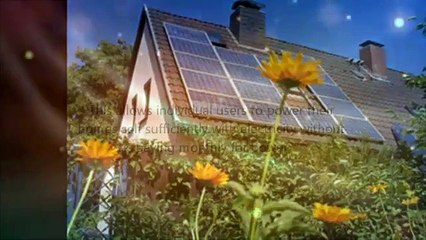 Home Made Energy -- Solar Energy for homes