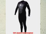 Body Glove Mens 3/2mm Method Back Zip Fullsuit Wetsuit Black Small