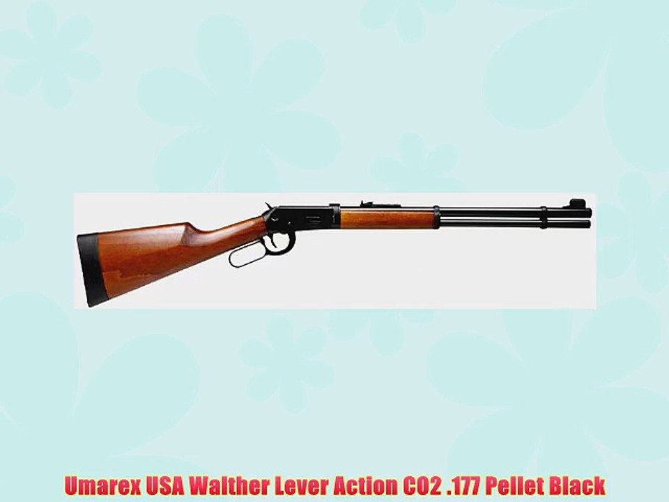Umarex USA Walther Lever Action CO2 .177 Pellet Black