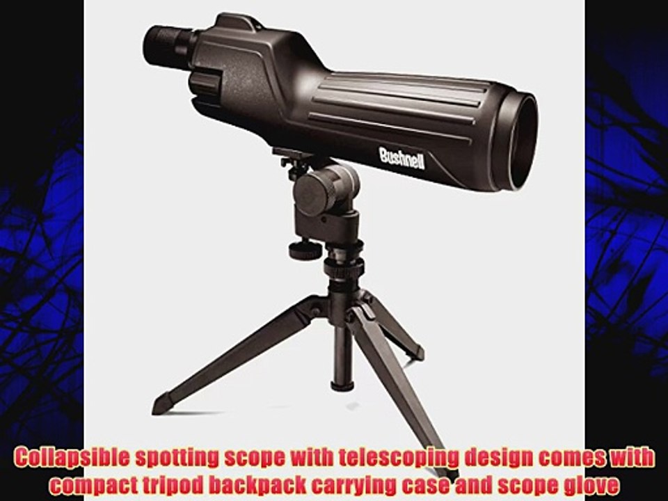 Bushnell SpaceMaster 1545x 60mm Zoom Kit Spotting Scope video