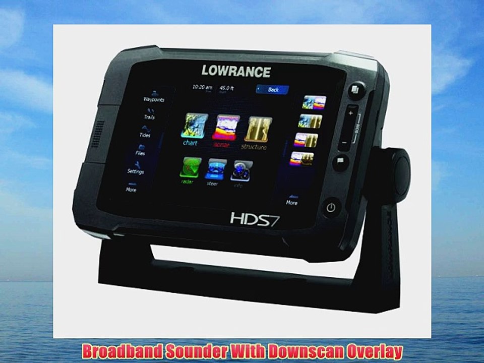 Lowrance HDS-7 Gen2 Touchscreen Charplotter with 83/200 KHz Skimmer