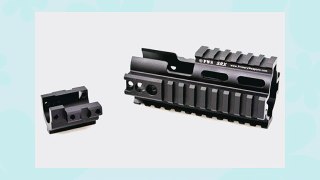 Primary Weapons Systems SRX - SCAR Rail Extension Rail Black Features 2 QD Sling Swiwel Points