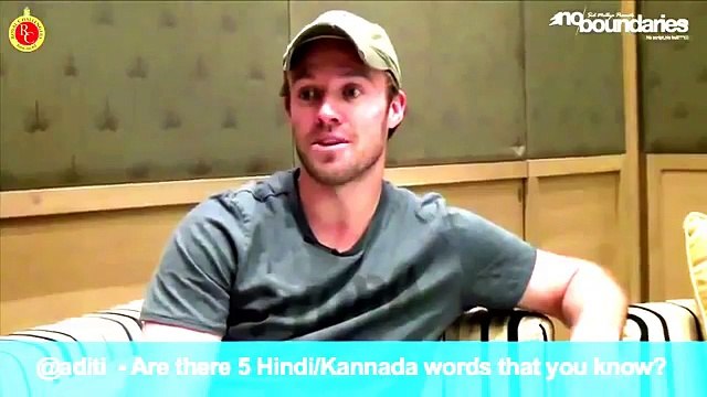cricket player south africa AB De Villiers sings a Hindi song - Yeh Dosti Hum Nahin Todenge