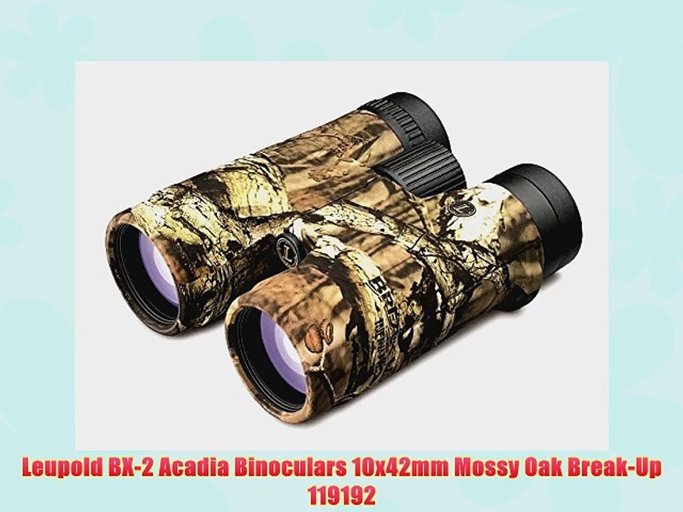 Leupold BX-2 Acadia Binoculars 10x42mm Mossy Oak Break-Up 119192