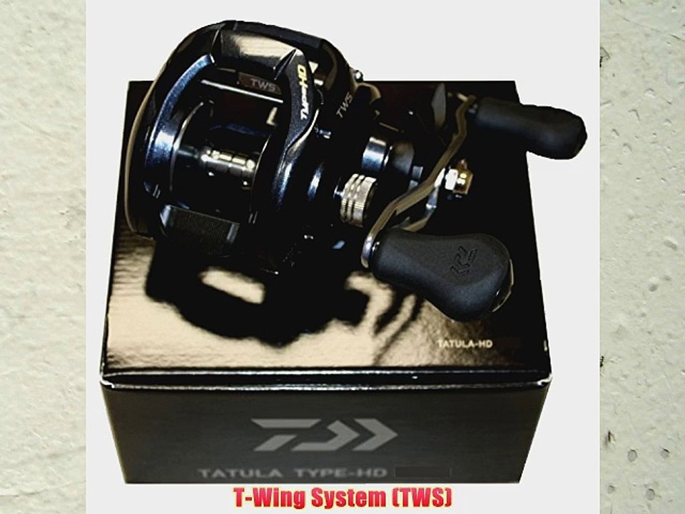 Daiwa Tatula Type HD 7.3:1 Baitcast Reel Black