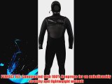 Hyperflex Wetsuits Men's 5.4.3-mm Hooded Amp-3 Front Zip Fullsuit (Black X - Surfing Windsurfing