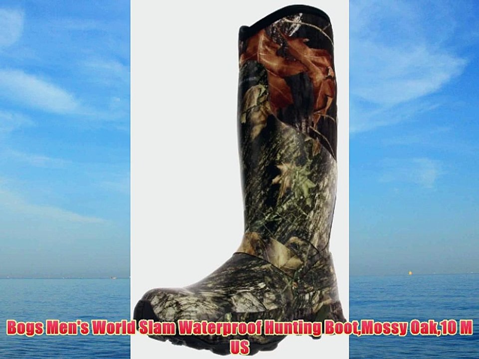 Bogs Men's World Slam Waterproof Hunting BootMossy Oak10 M US