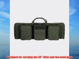 Voodoo Tactical 36 Deluxe Padded Weapons Rifle Gun Weapon Case 15-0055 Olive Drab (Lockable/Locking)